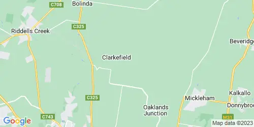 Clarkefield crime map