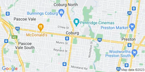 Coburg crime map
