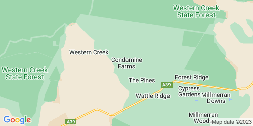 Condamine Farms crime map
