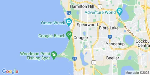 Coogee (WA) crime map