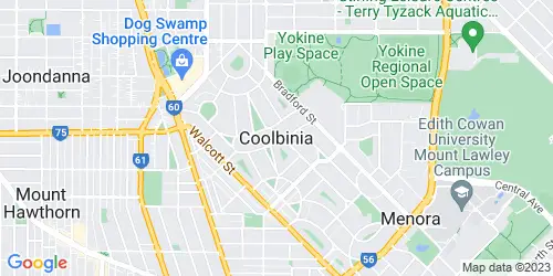 Coolbinia crime map