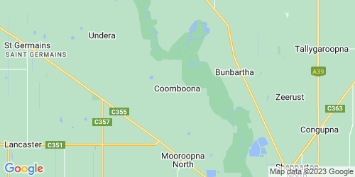 Coomboona crime map