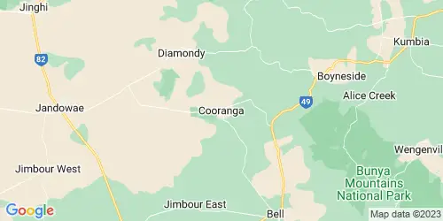 Cooranga crime map