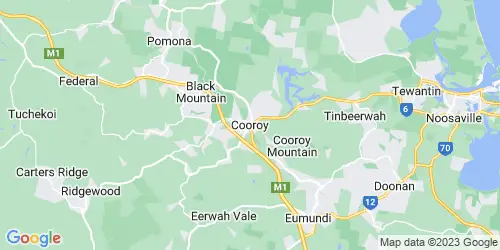 Cooroy crime map