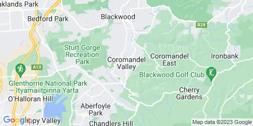 Coromandel Valley crime map