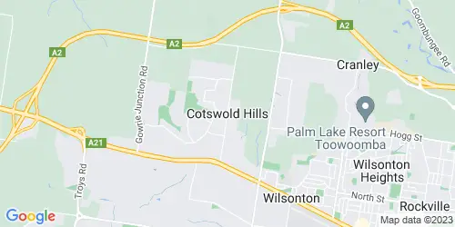 Cotswold Hills crime map