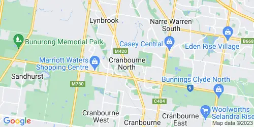 Cranbourne North crime map