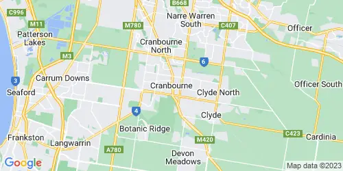 Cranbourne crime map