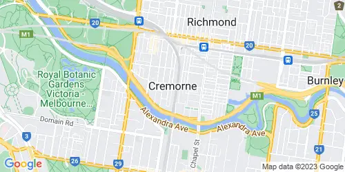 Cremorne crime map