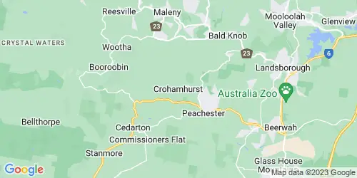Crohamhurst crime map