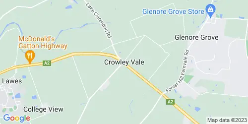 Crowley Vale crime map