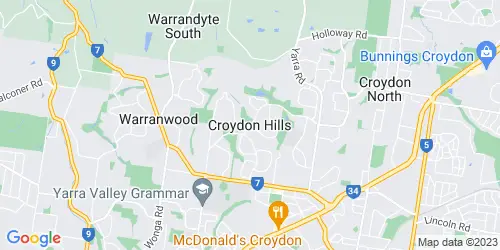Croydon Hills crime map