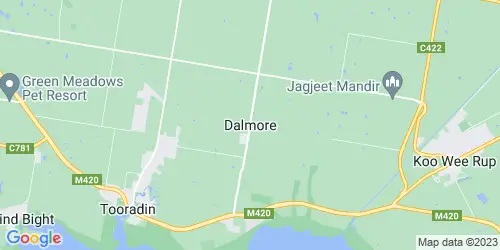 Dalmore crime map