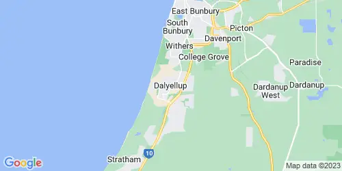 Dalyellup crime map