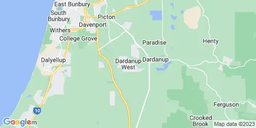 Dardanup West crime map