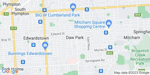 Daw Park crime map
