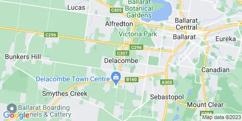 Delacombe crime map