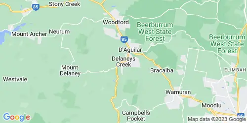 Delaneys Creek crime map