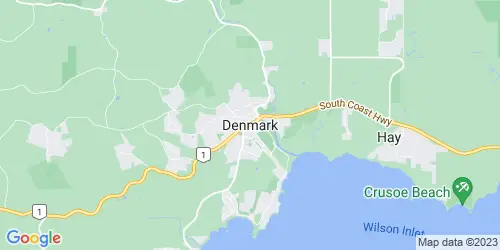 Denmark crime map
