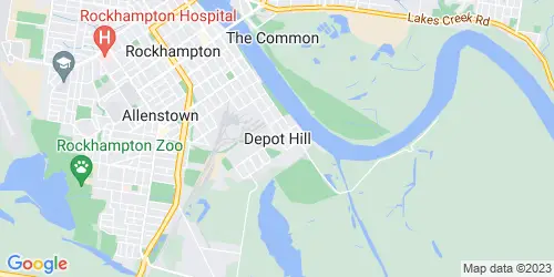 Depot Hill crime map