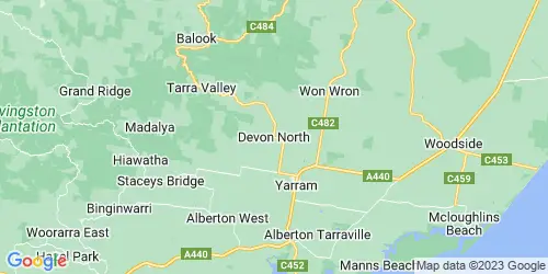Devon North crime map