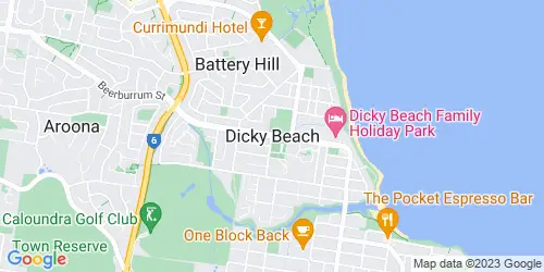 Dicky Beach crime map