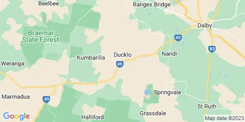 Ducklo crime map