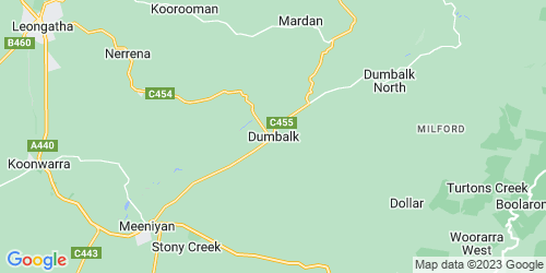 Dumbalk crime map