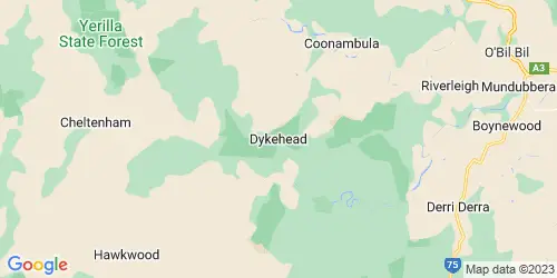 Dykehead crime map