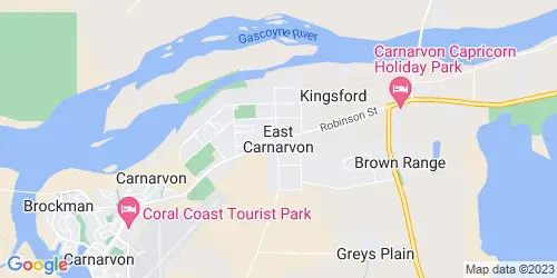 East Carnarvon crime map