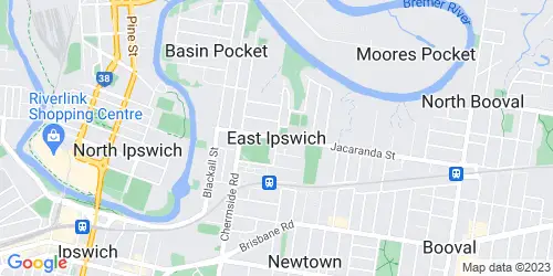 East Ipswich crime map