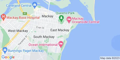 East Mackay crime map