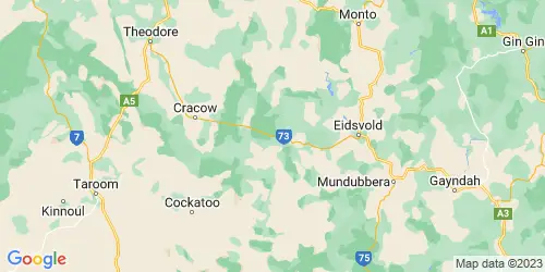Eidsvold West crime map