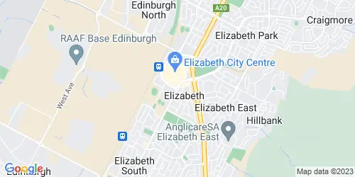 Elizabeth East crime map