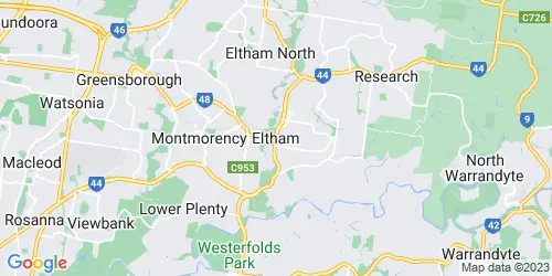 Eltham crime map