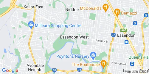 Essendon West crime map