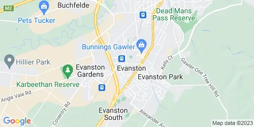 Evanston crime map