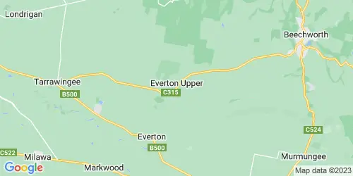 Everton Upper crime map
