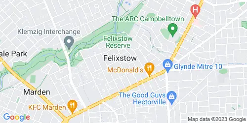 Felixstow crime map