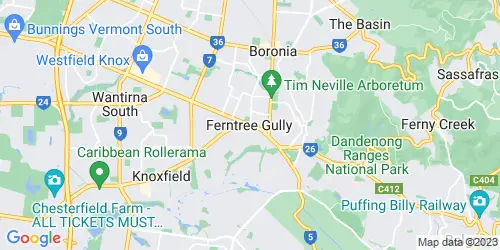 Ferntree Gully crime map