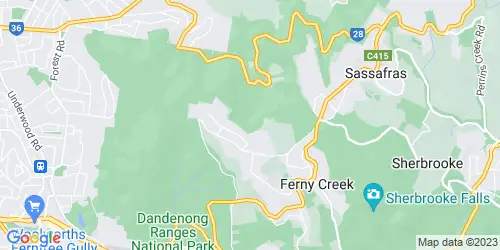 Ferny Creek crime map