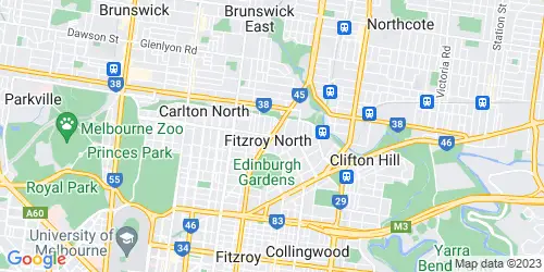 Fitzroy North crime map