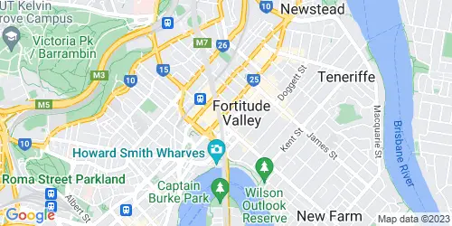 Fortitude Valley crime map