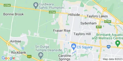 Fraser Rise crime map