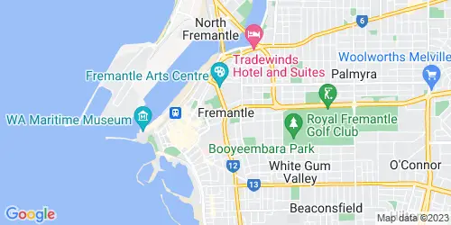 Fremantle crime map