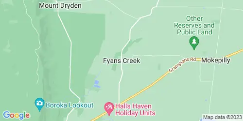 Fyans Creek crime map