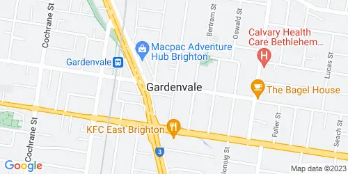 Gardenvale crime map