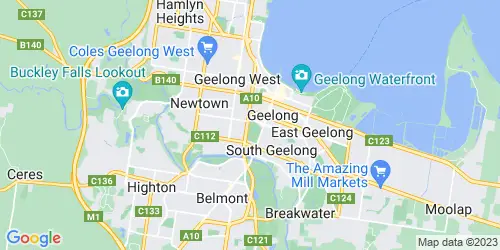 Geelong crime map