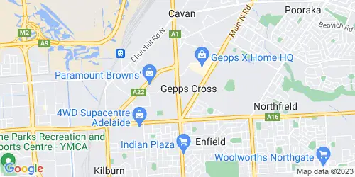 Gepps Cross crime map