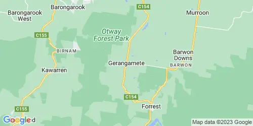 Gerangamete crime map